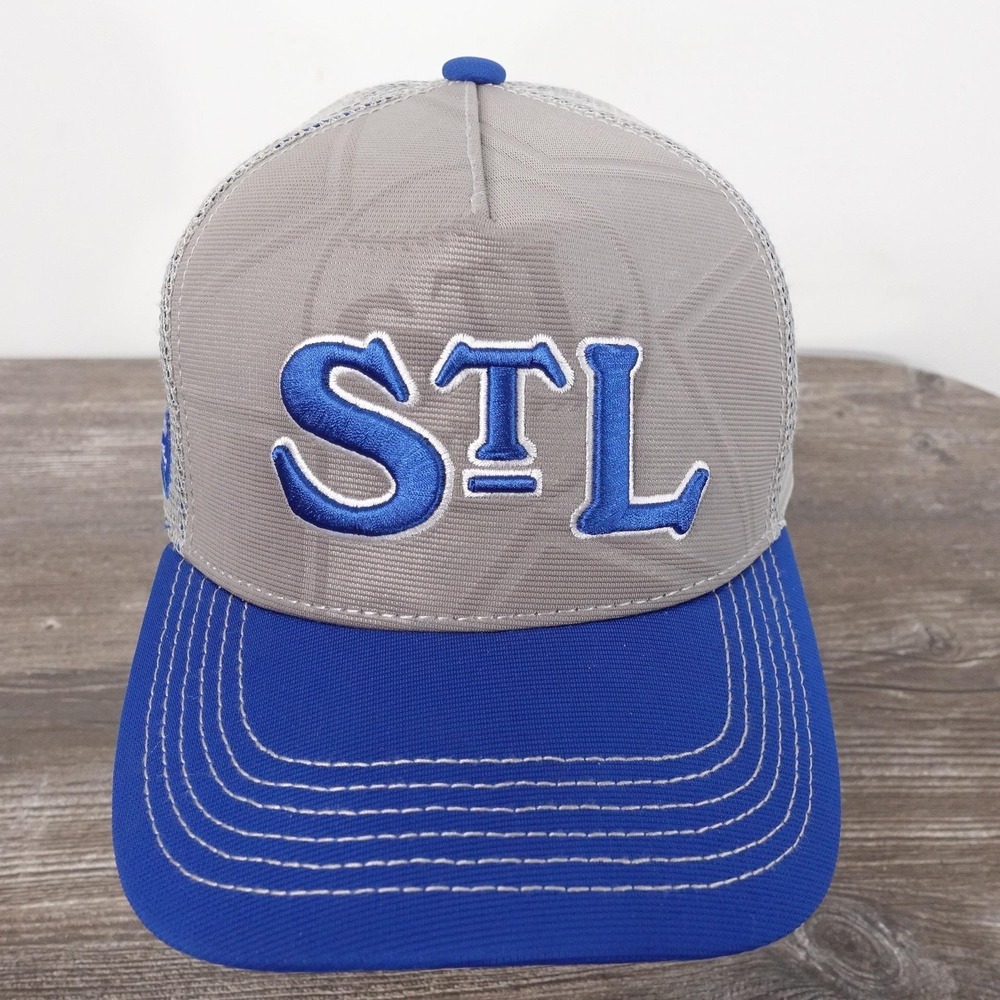 St. Louis Cardinals "STL" Hat Cap Gray Baseball Budweiser SGA Stadium Giveaway
